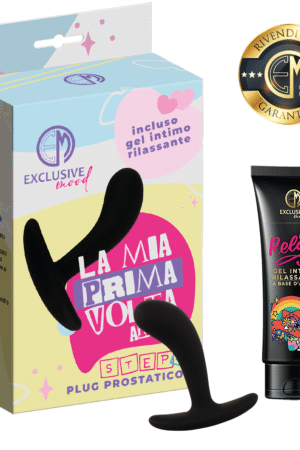 La Mia Prima Volta Per Lui - Plug Prostatico + Anal Relax - Step 2
