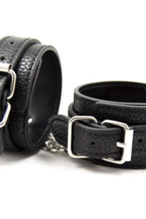 VSC Novelty - Manette Regolabili in Ecopelle - Nere