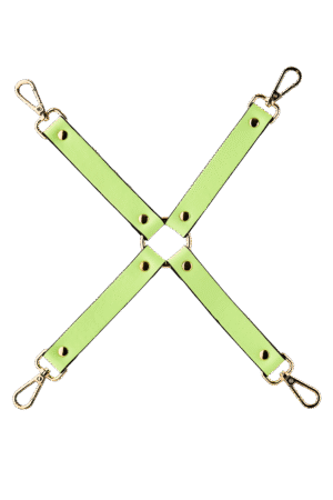 CRAVATTA RADIANTE VERDE BRILLANTE AL BUIO