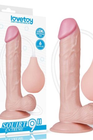 Dildo estremo da 9'' color carne