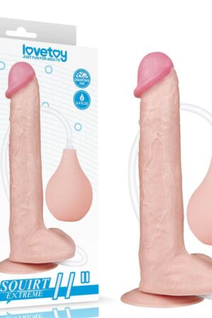 Dildo estremo da 11'' color carne