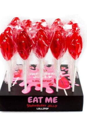 Secret Play -  Espositore Lecca Lecca Vulva - Fragola