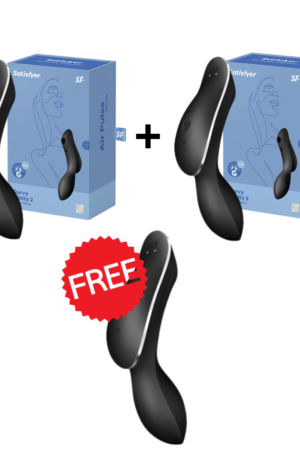 PROMO 2+1 Tester Omaggio - Satisfyer - Curvy Trinity 2 - Nero