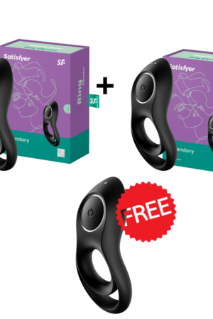 PROMO 2+1 Tester Omaggio - Satisfyer - Legendary Duo - Nero