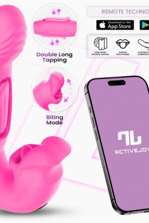 Into You - Bimby -  Vibratore Punto G con Doppia Lingua Tapping e Biting + APP