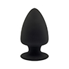 Silexd - Premium Silicone Plug Taglia M - Nero