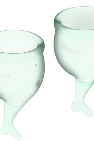 Satisfyer - Feel Secure Coppetta Mestruale - Verde