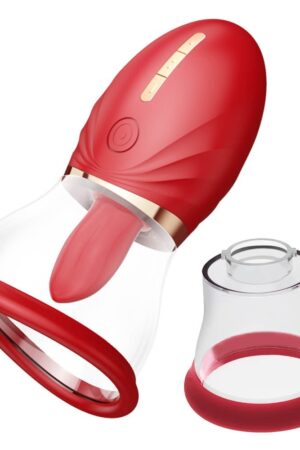 Adoramar Magic Tongue Pleasure - ROSSO (due tazze)