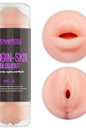 Vagina e bocca con doppio lato Blowout Virgin-skin