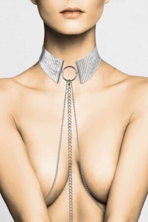 Collare metallico Desire - Argento