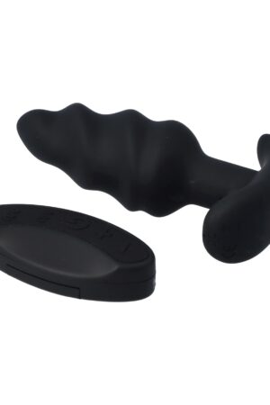 Plug anale vibrante e vorticoso di TOOPASSION