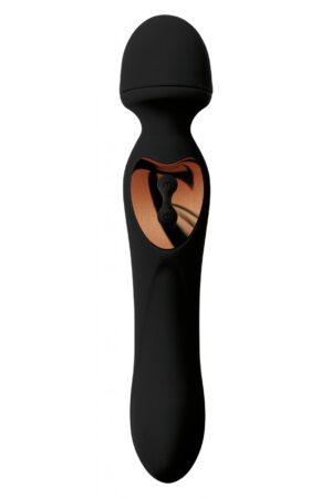 VIBRATORE A BACCHETTA 2 IN 1 NERO AGÔN