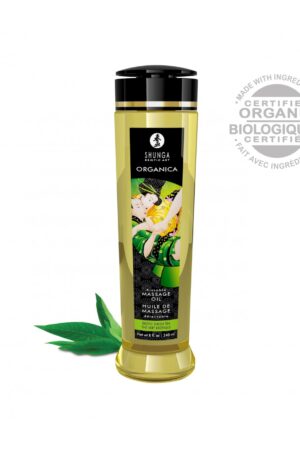 OLIO DA MASSAGGIO AL TÈ VERDE BIOLOGICO 240 ML