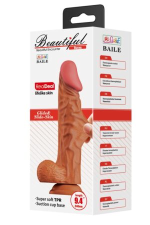 Bellissimo Buraq 9,4 Dildo Marrone