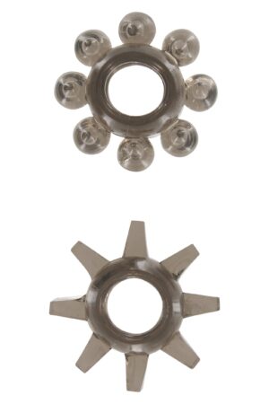 Anelli elastici Power Stretchy 2 pezzi grigi