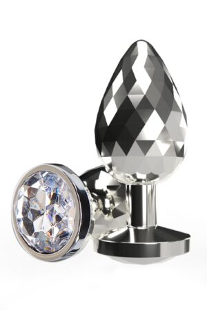 Disco Diamond Plug Medio argento