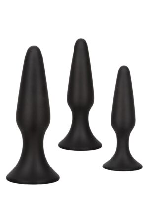 Kit di allenamento anale in silicone COLT nero