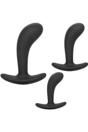 Kit per la prostata in silicone nero