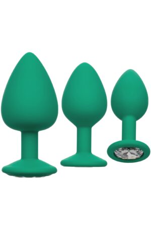 Cheeky Gems 3 pezzi verdi