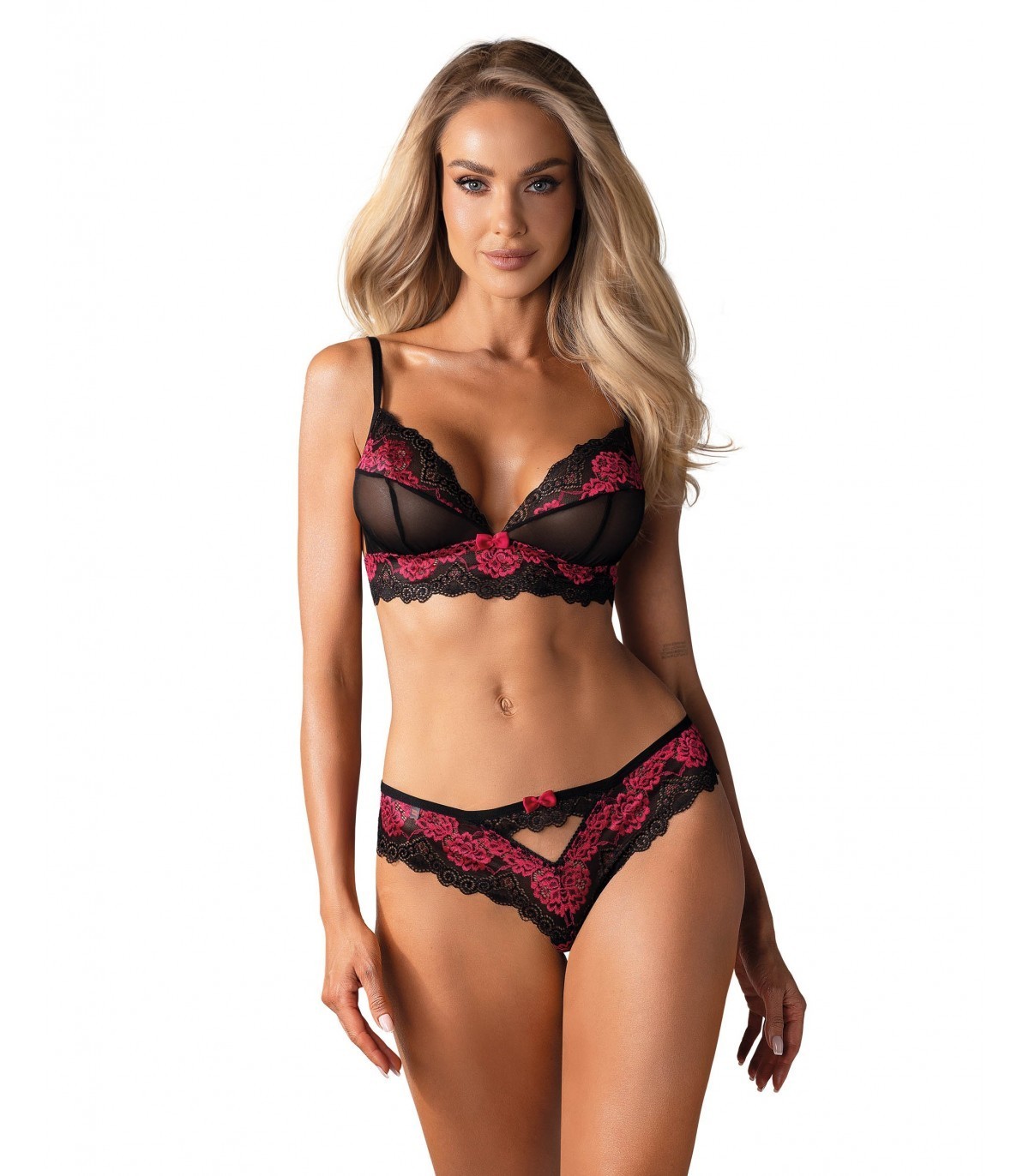 TULIA SET 2 PEZZI NERO S/M