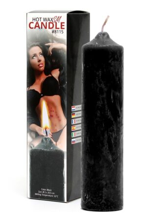 Rimba - BDSM Candle, black