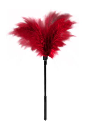 GP SMALL FEATHER TICKLER ROSSO