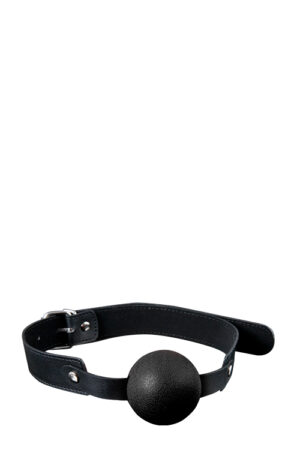GP BALL GAG IN SILICONE SOLIDO NERO