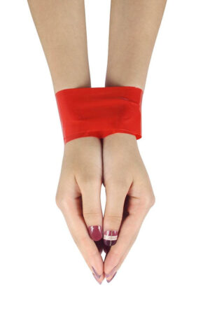 Il mio primo nastro adesivo bondage rosso non adesivo