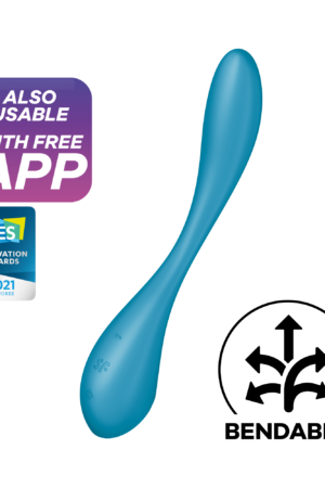 Satisfyer - G-Spot Flex 5 + App Controlled - Blu