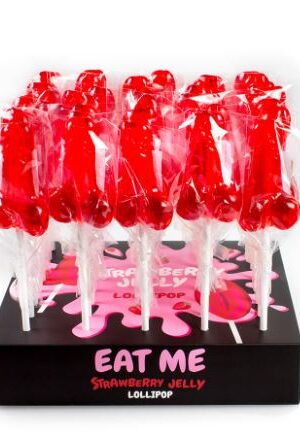 Secret Play -  Espositore Lecca Lecca Pene - Fragola