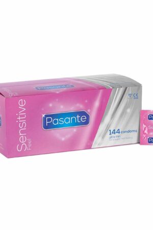 Pasante - Preservativi Sensitive Feel - Scatola da 144 Pezzi