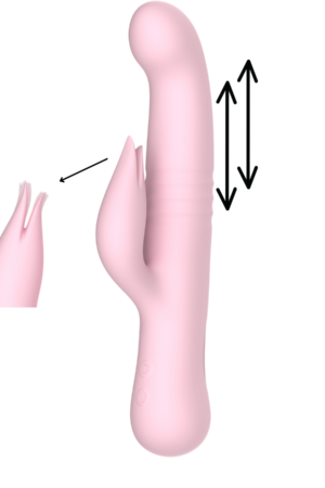 SinsFactory Selection - Multi-Funcional Thrusting Vibrator - Melanda