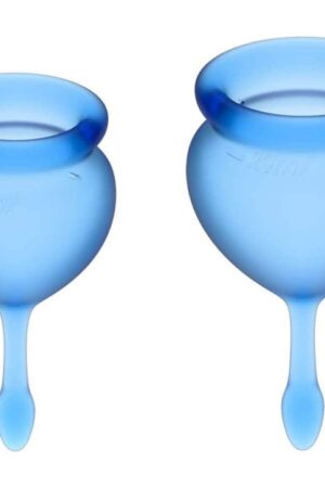 Satisfyer - Feel Good Coppetta Mestruale - Blu