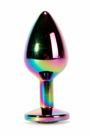 Plug anale in metallo X-MEN Secret Shine Rainbow M
