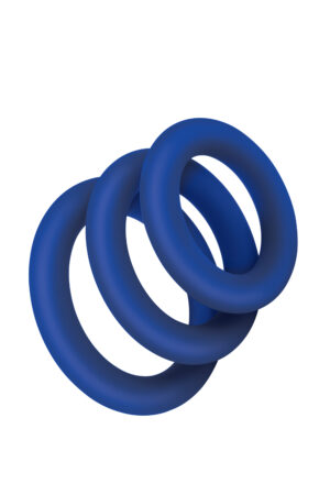 ANELLO PER IL PENE IN SILICONE EXTRA SPESSO ZOLO 3 PZ