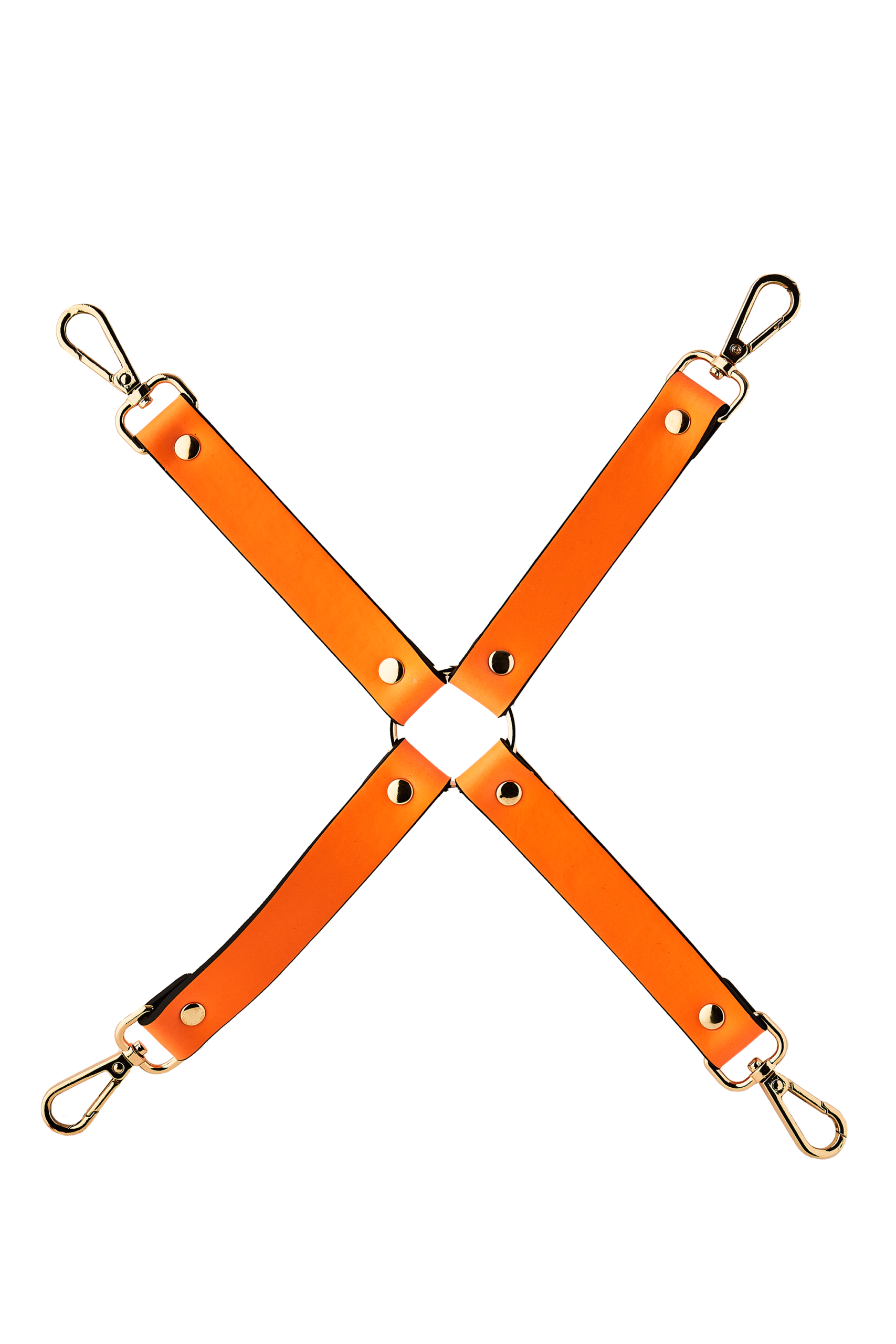 RADIANT HOG TIE ARANCIONE BRILLANTE AL BUIO