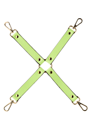 CRAVATTA RADIANTE VERDE BRILLANTE AL BUIO