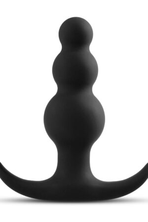 Plug anale con perline in platino