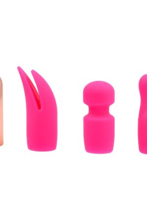 Nº 88 PROIETTILE RICARICABILE CON COPERTURE IN SILICONE ROSA