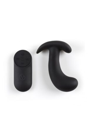 VIBRATORE ERGONOMICO PER LA PROSTATA CON TELECOMANDO