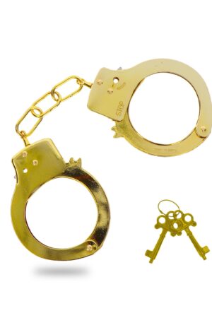 Manette in metallo dorate