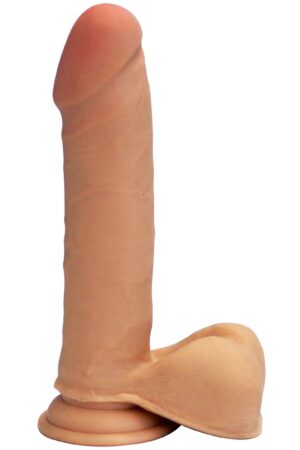 Dildo a doppia densità TPE 20 cm pelle