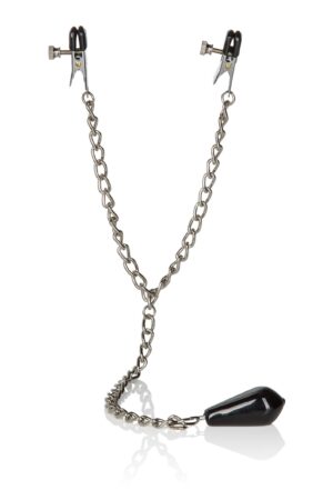 Morsetti per capezzoli con peso argento