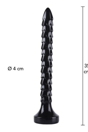 Serpente anale 35 cm nero