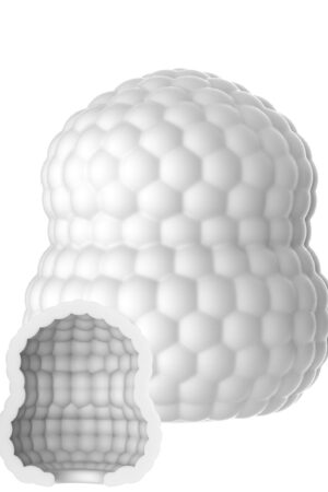 Mini Masturbatore Block bianco