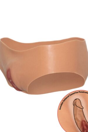 Slip a vagina aperta con vita bassa