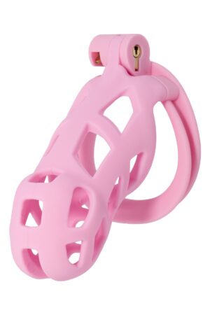 Gabbia per pene lunga rosa