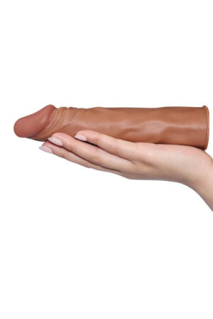Manicotto per pene Pleasure X-Tender Marrone 4
