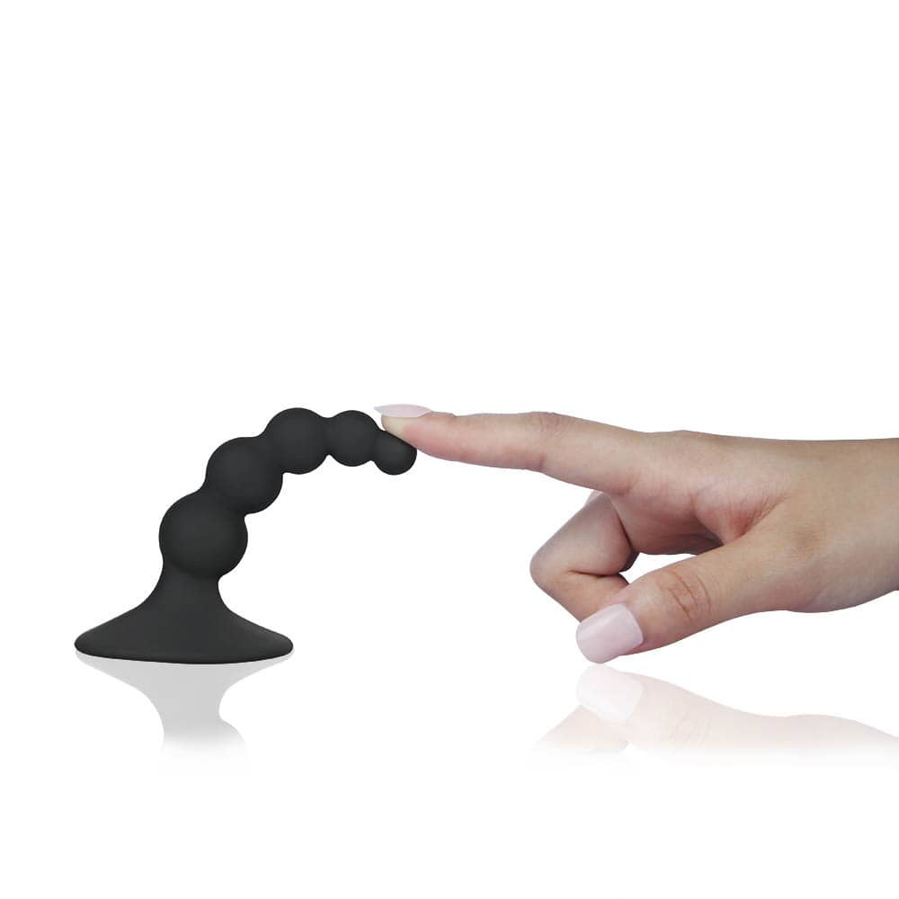 Lure Me Beaded Plug Anale Nero 1