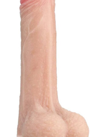 Dildo a doppio strato con pelle scorrevole da 7''